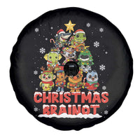 Italian Brainrot Christmas Tree Meme Spare Tire Cover - Wonder Print Shop