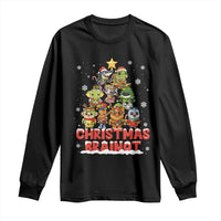 Italian Brainrot Christmas Tree Meme Long Sleeve Shirt - Wonder Print Shop