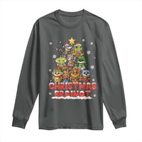 Italian Brainrot Christmas Tree Meme Long Sleeve Shirt - Wonder Print Shop