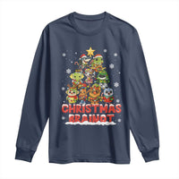 Italian Brainrot Christmas Tree Meme Long Sleeve Shirt - Wonder Print Shop