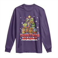 Italian Brainrot Christmas Tree Meme Long Sleeve Shirt - Wonder Print Shop