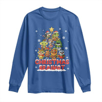 Italian Brainrot Christmas Tree Meme Long Sleeve Shirt - Wonder Print Shop