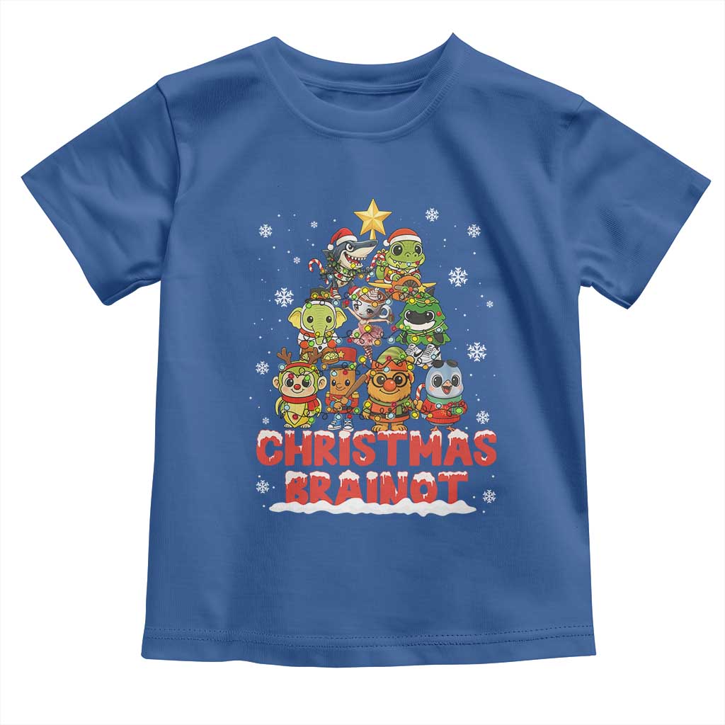 Italian Brainrot Christmas Tree Meme Toddler T Shirt - Wonder Print Shop