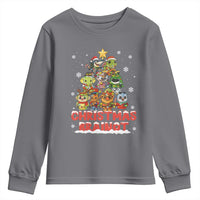 Italian Brainrot Christmas Tree Meme Youth Sweatshirt - Wonder Print Shop