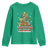 Italian Brainrot Christmas Tree Meme Youth Sweatshirt - Wonder Print Shop