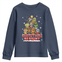 Italian Brainrot Christmas Tree Meme Youth Sweatshirt - Wonder Print Shop