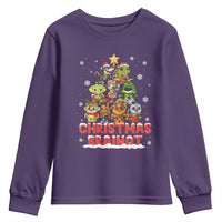 Italian Brainrot Christmas Tree Meme Youth Sweatshirt - Wonder Print Shop