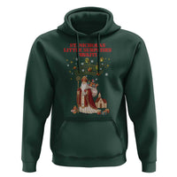 Saint Nicholas Santa Claus Christmas Hoodie Little Surprises Awaiti - Wonder Print Shop