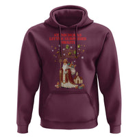 Saint Nicholas Santa Claus Christmas Hoodie Little Surprises Awaiti - Wonder Print Shop