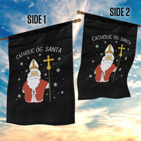 Saint Nicholas Catholic Christmas Garden Flag - Wonder Print Shop