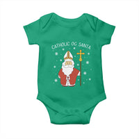 Saint Nicholas Catholic Christmas Baby Onesie - Wonder Print Shop
