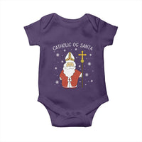 Saint Nicholas Catholic Christmas Baby Onesie - Wonder Print Shop