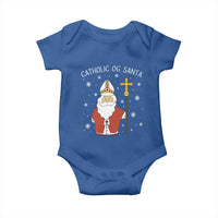 Saint Nicholas Catholic Christmas Baby Onesie - Wonder Print Shop