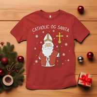 Saint Nicholas Catholic Christmas T Shirt - Wonder Print Shop