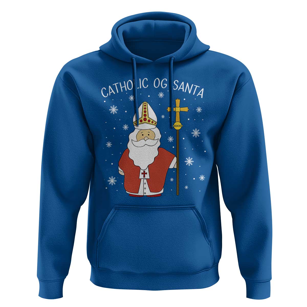 Saint Nicholas Catholic Christmas Hoodie - Wonder Print Shop