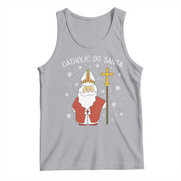 Saint Nicholas Catholic Christmas Tank Top - Wonder Print Shop