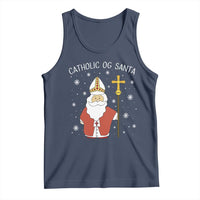 Saint Nicholas Catholic Christmas Tank Top - Wonder Print Shop