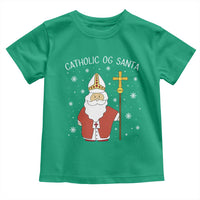 Saint Nicholas Catholic Christmas Toddler T Shirt - Wonder Print Shop