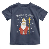 Saint Nicholas Catholic Christmas Toddler T Shirt - Wonder Print Shop
