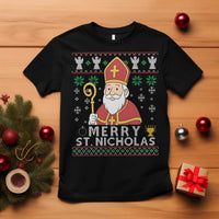 Saint Nicholas Santa Claus Christmas T Shirt - Wonder Print Shop