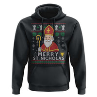 Saint Nicholas Santa Claus Christmas Hoodie - Wonder Print Shop