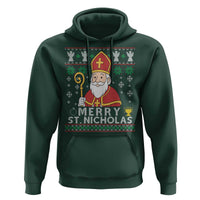 Saint Nicholas Santa Claus Christmas Hoodie - Wonder Print Shop