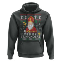 Saint Nicholas Santa Claus Christmas Hoodie - Wonder Print Shop