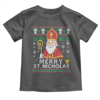 Saint Nicholas Santa Claus Christmas Toddler T Shirt - Wonder Print Shop