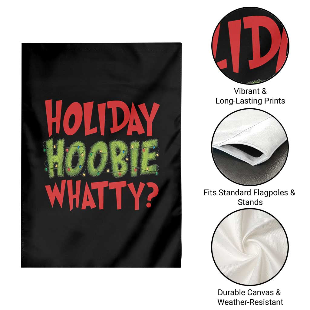 Holiday Hoobie Whatty Garden Flag Funny Christmas Movie Holiday - Wonder Print Shop