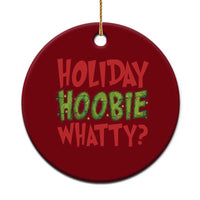 Holiday Hoobie Whatty Ceramic Ornament Funny Christmas Movie Holiday - Wonder Print Shop