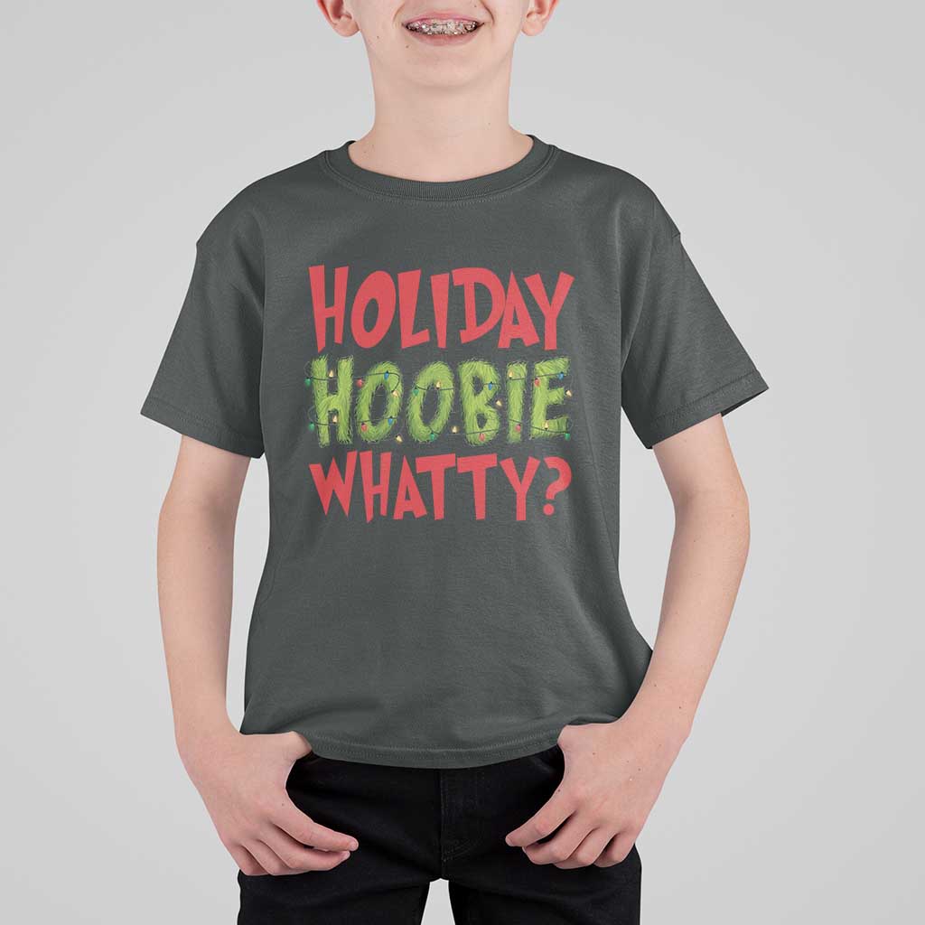 Holiday Hoobie Whatty T Shirt For Kid Funny Christmas Movie Holiday - Wonder Print Shop