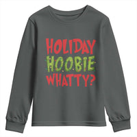 Holiday Hoobie Whatty Youth Sweatshirt Funny Christmas Movie Holiday - Wonder Print Shop