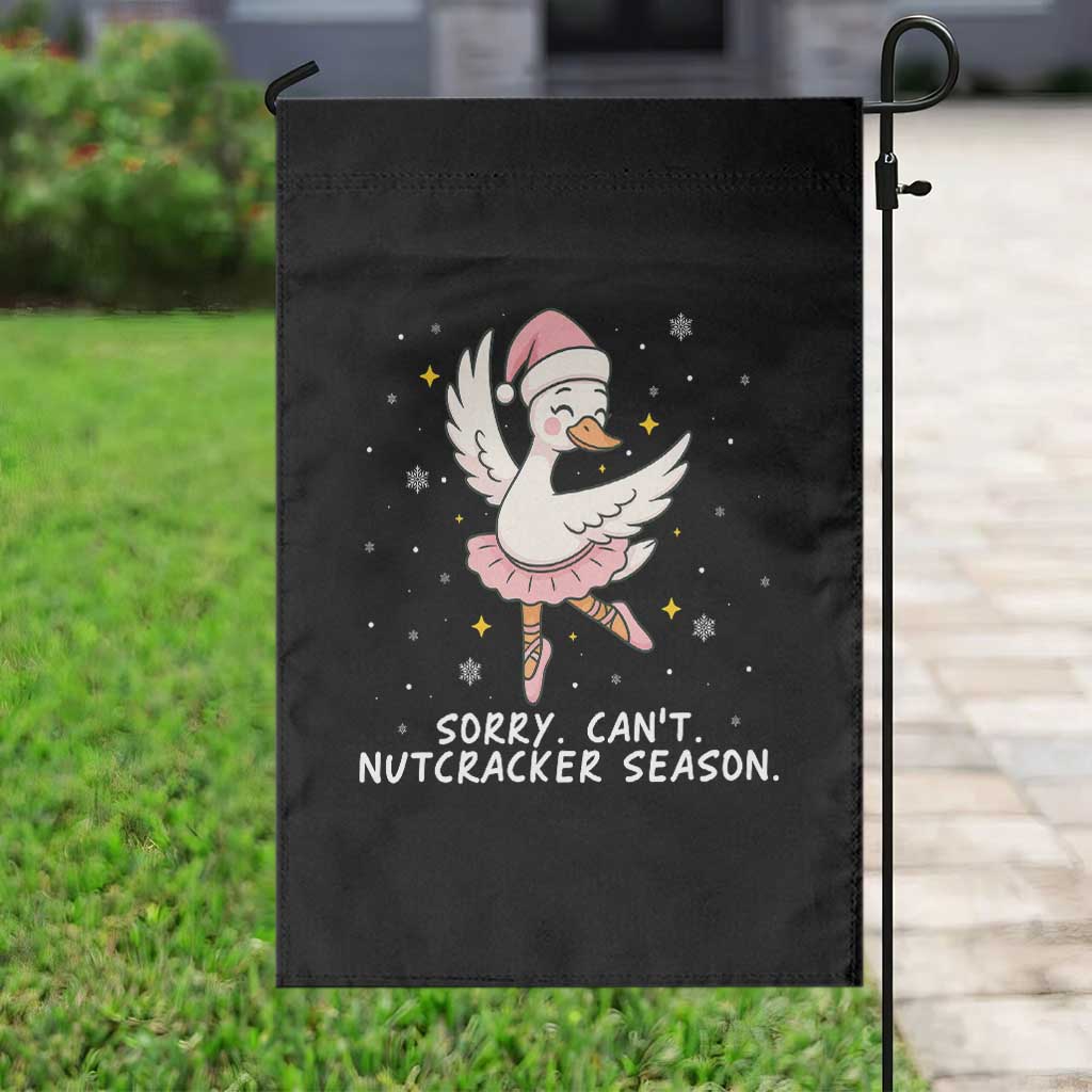 Nutcracker Goose Ballet Christmas Garden Flag - Wonder Print Shop