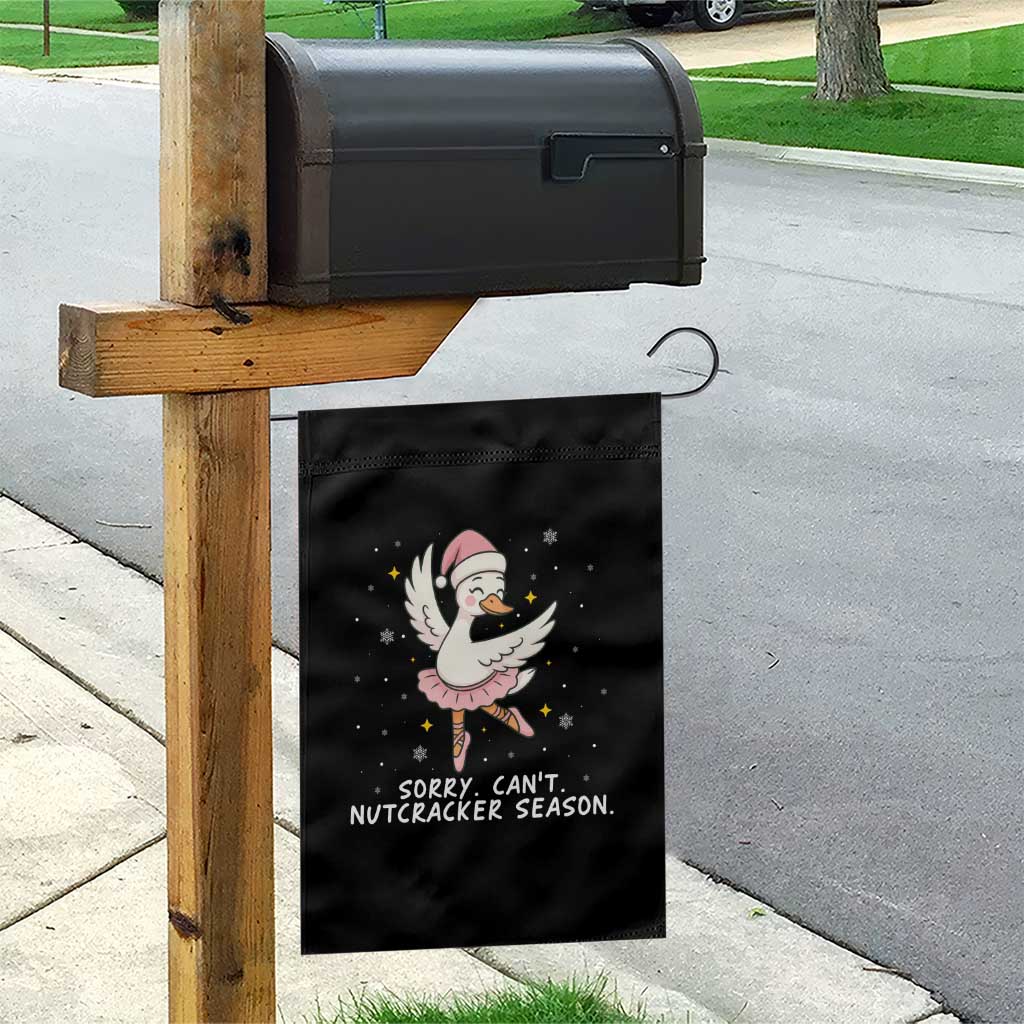 Nutcracker Goose Ballet Christmas Garden Flag - Wonder Print Shop