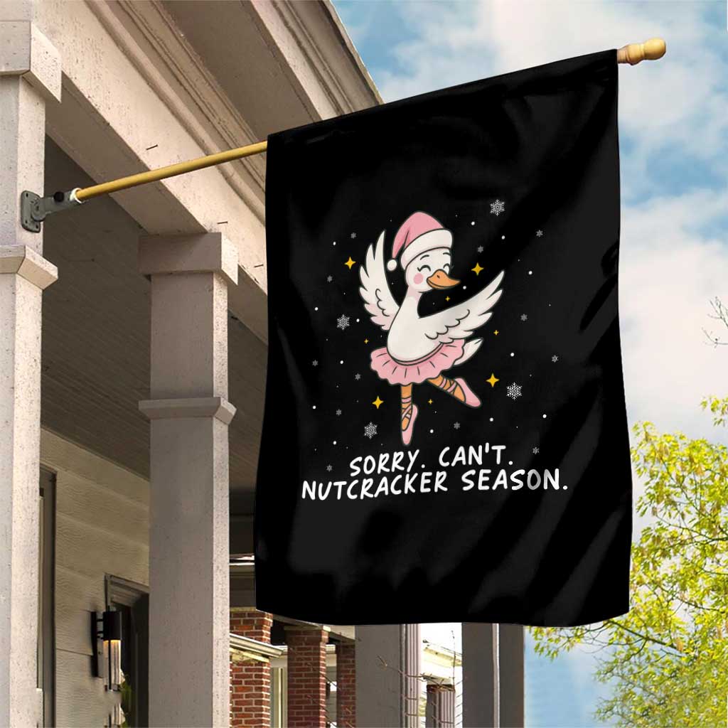 Nutcracker Goose Ballet Christmas Garden Flag - Wonder Print Shop