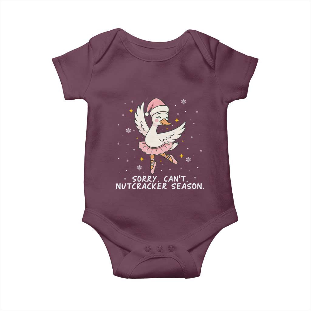 Nutcracker Goose Ballet Christmas Baby Onesie - Wonder Print Shop