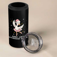 Nutcracker Goose Ballet Christmas 4 in 1 Can Cooler Tumbler - Wonder Print Shop