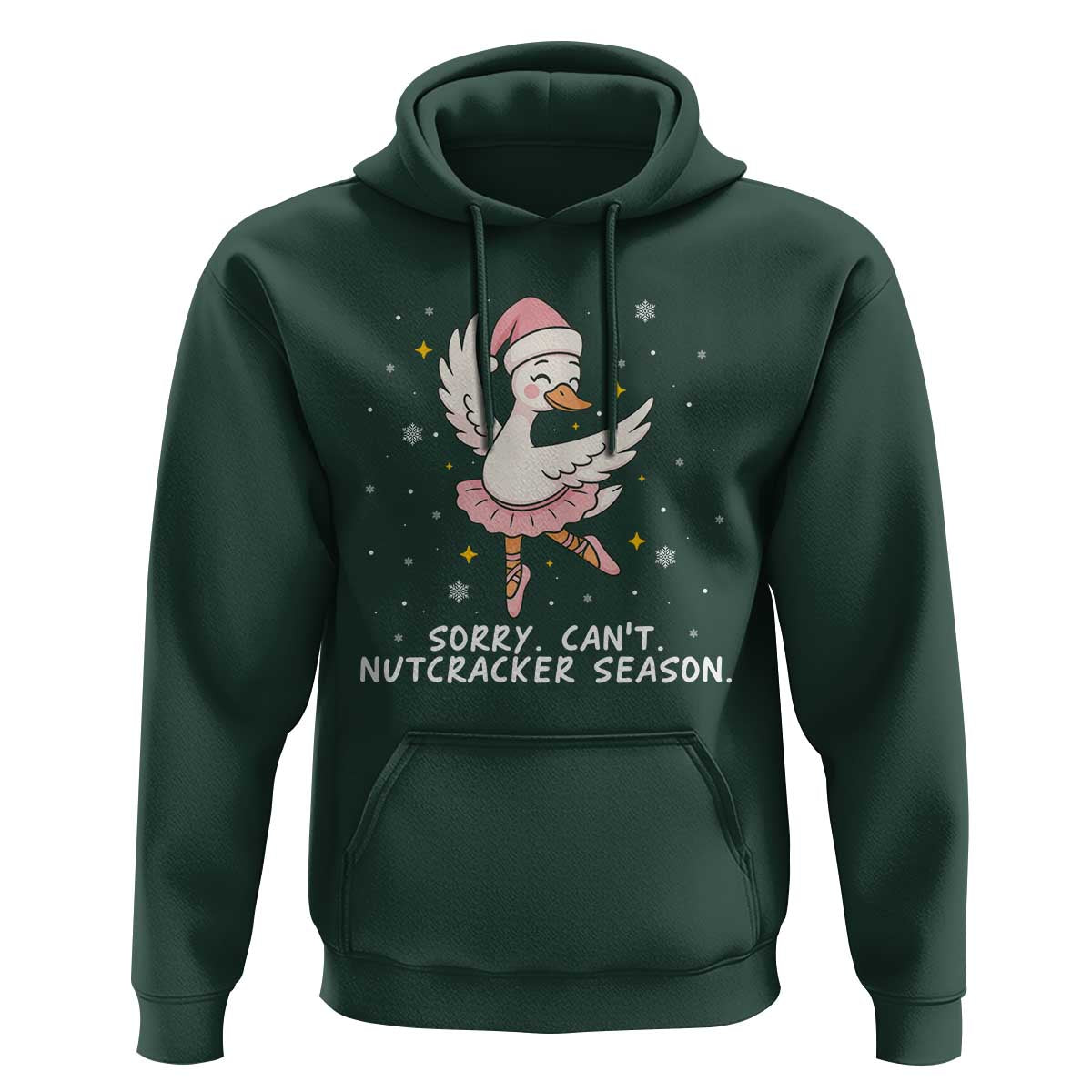 Nutcracker Goose Ballet Christmas Hoodie - Wonder Print Shop