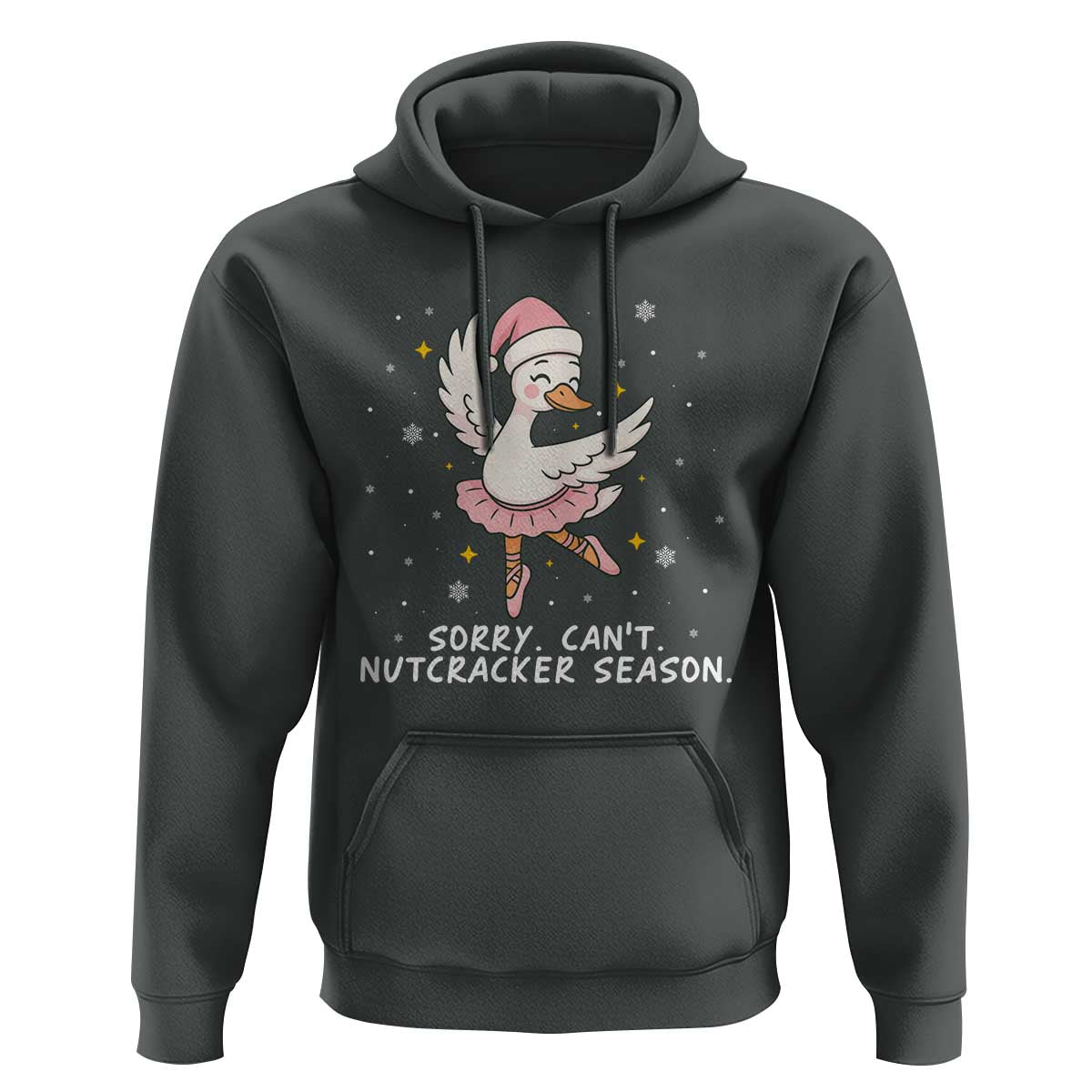 Nutcracker Goose Ballet Christmas Hoodie - Wonder Print Shop