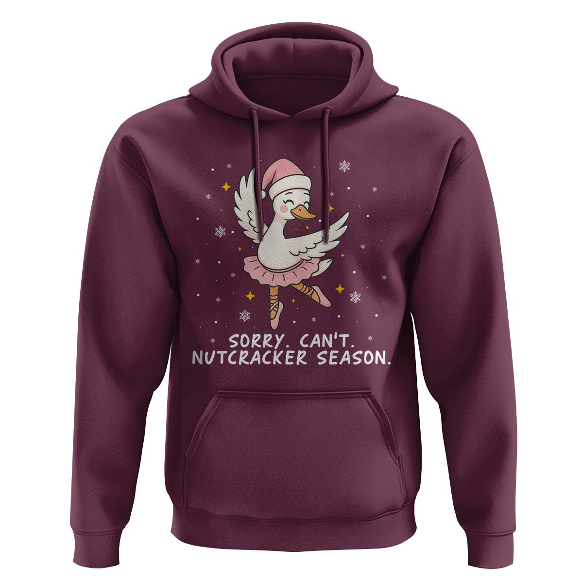 Nutcracker Goose Ballet Christmas Hoodie - Wonder Print Shop