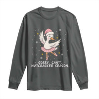 Nutcracker Goose Ballet Christmas Long Sleeve Shirt - Wonder Print Shop