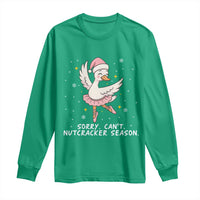Nutcracker Goose Ballet Christmas Long Sleeve Shirt - Wonder Print Shop
