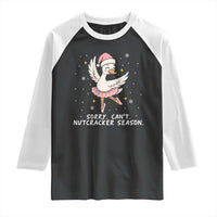 Nutcracker Goose Ballet Christmas Raglan Shirt - Wonder Print Shop