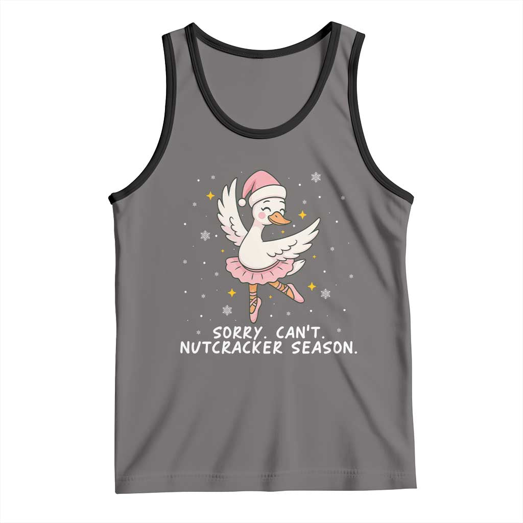Nutcracker Goose Ballet Christmas Tank Top - Wonder Print Shop