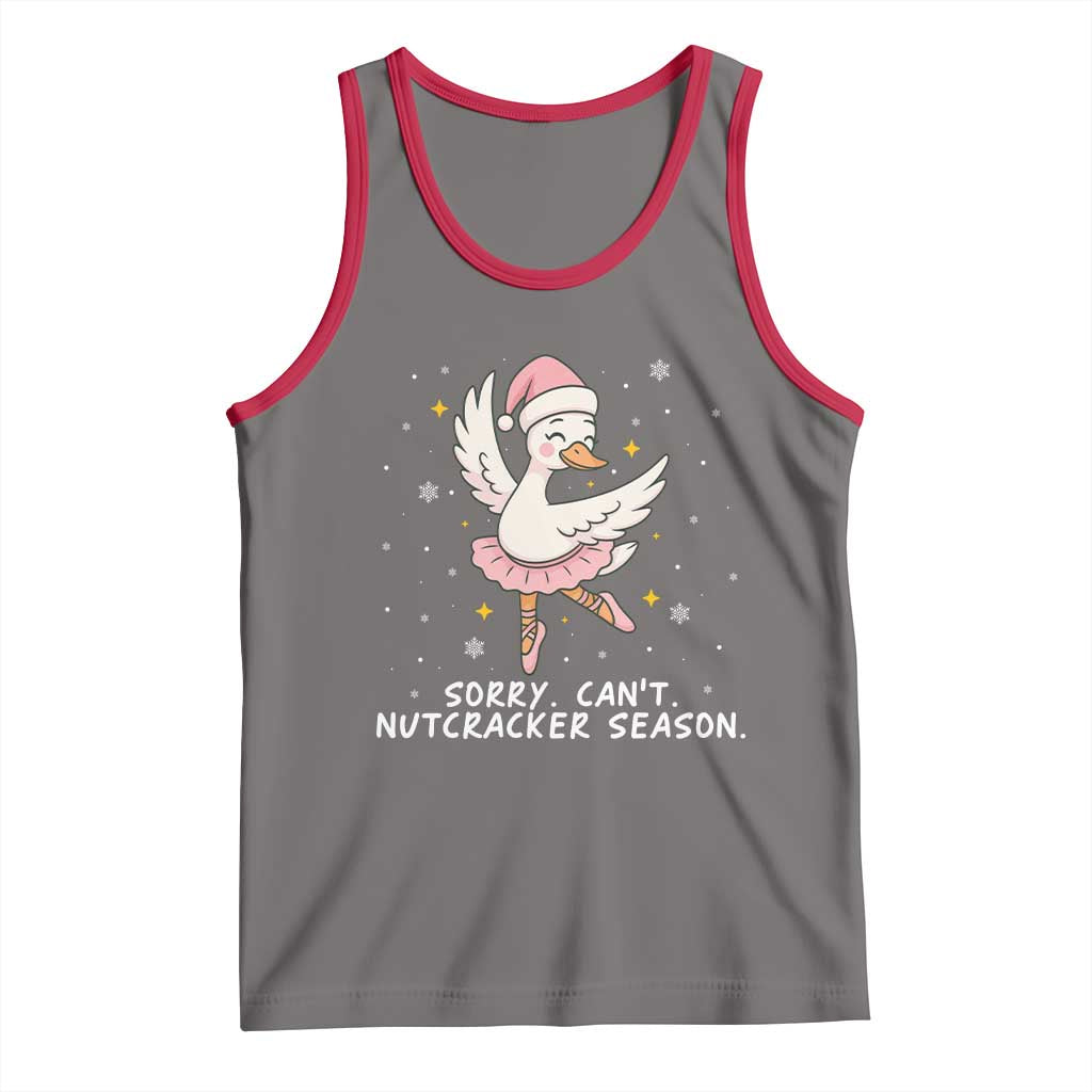 Nutcracker Goose Ballet Christmas Tank Top - Wonder Print Shop