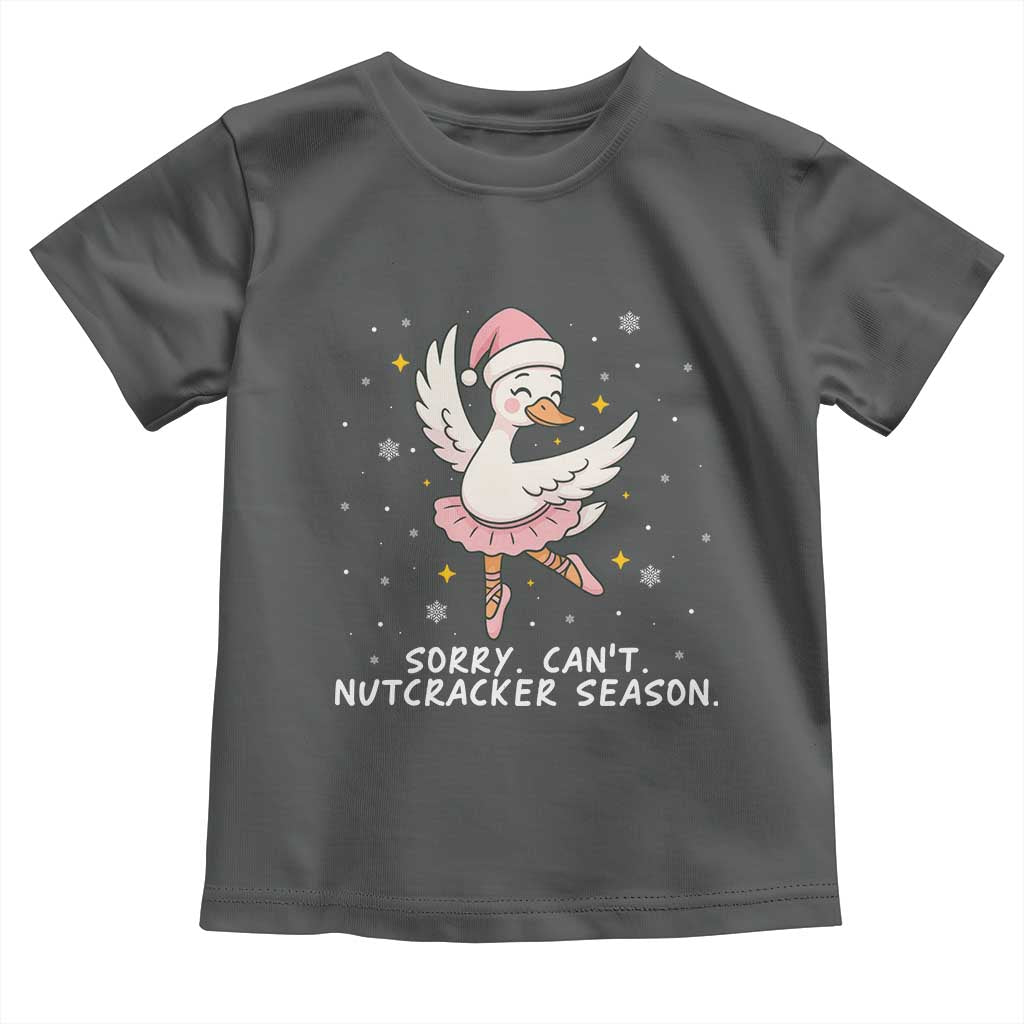Nutcracker Goose Ballet Christmas Toddler T Shirt - Wonder Print Shop