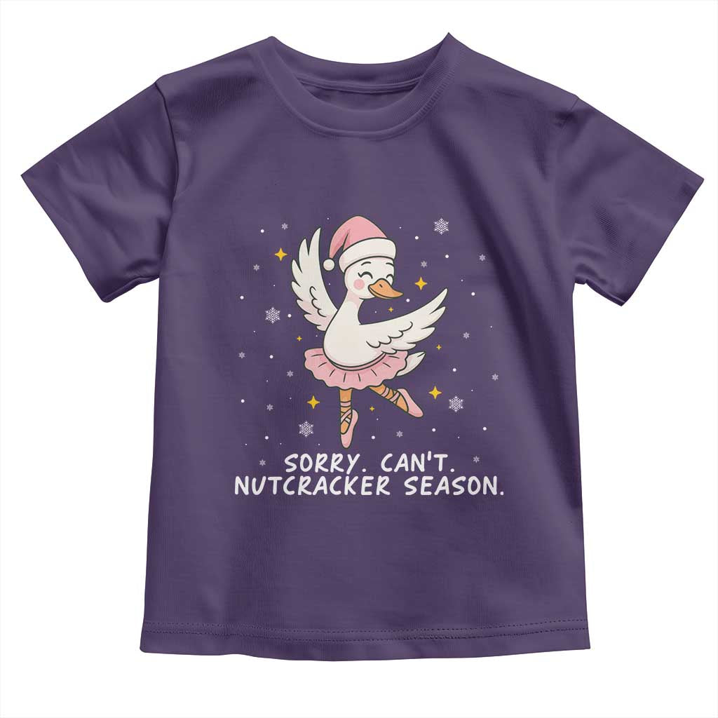 Nutcracker Goose Ballet Christmas Toddler T Shirt - Wonder Print Shop
