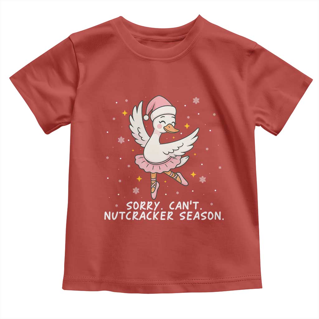 Nutcracker Goose Ballet Christmas Toddler T Shirt - Wonder Print Shop