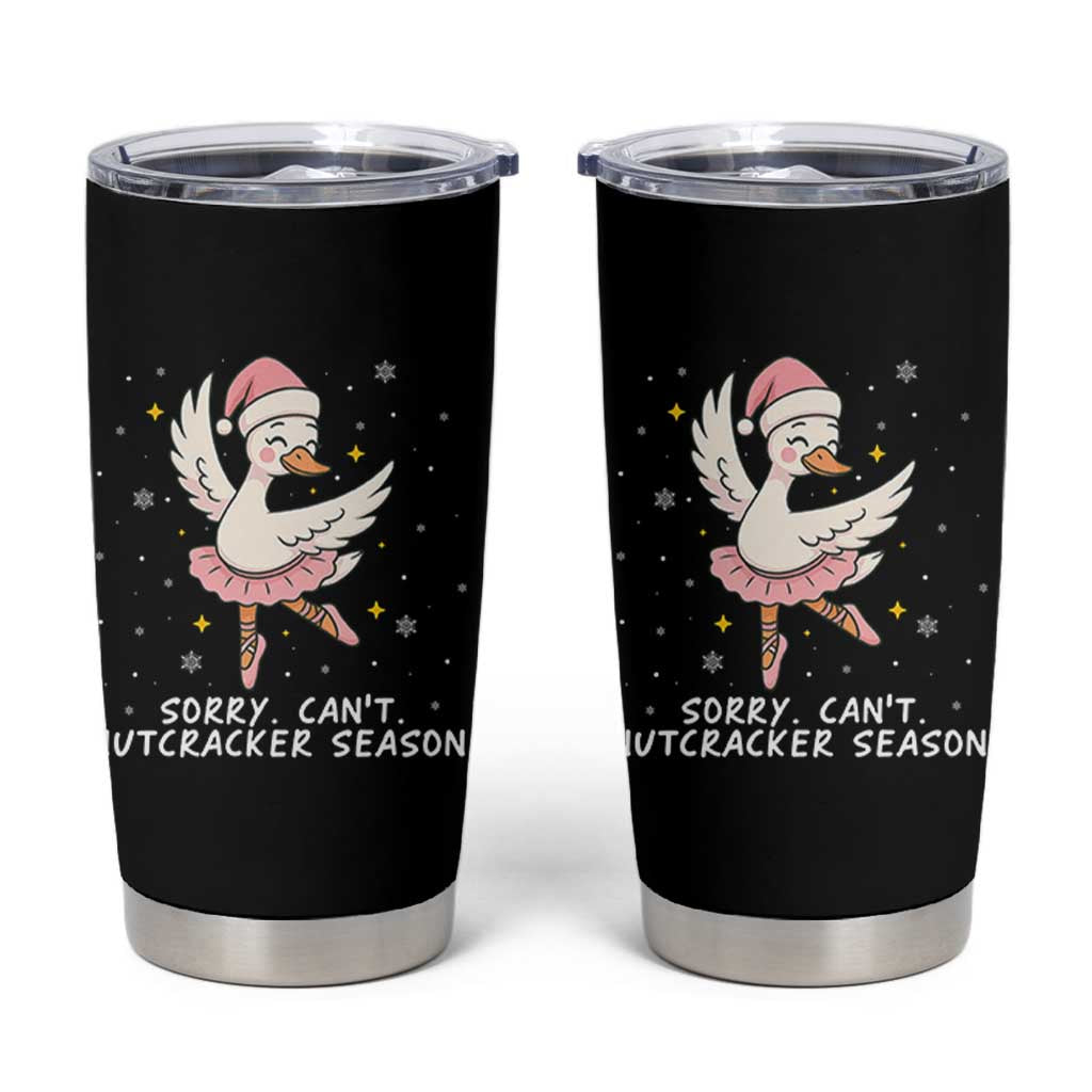 Nutcracker Goose Ballet Christmas Tumbler Cup - Wonder Print Shop