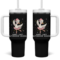 Nutcracker Goose Ballet Christmas Tumbler With Handle - Wonder Print Shop